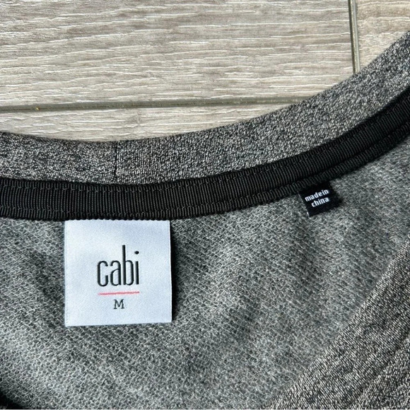 CAbi 3650 Gray Sweatshirt Put On  Dress - Picture 8 of 16